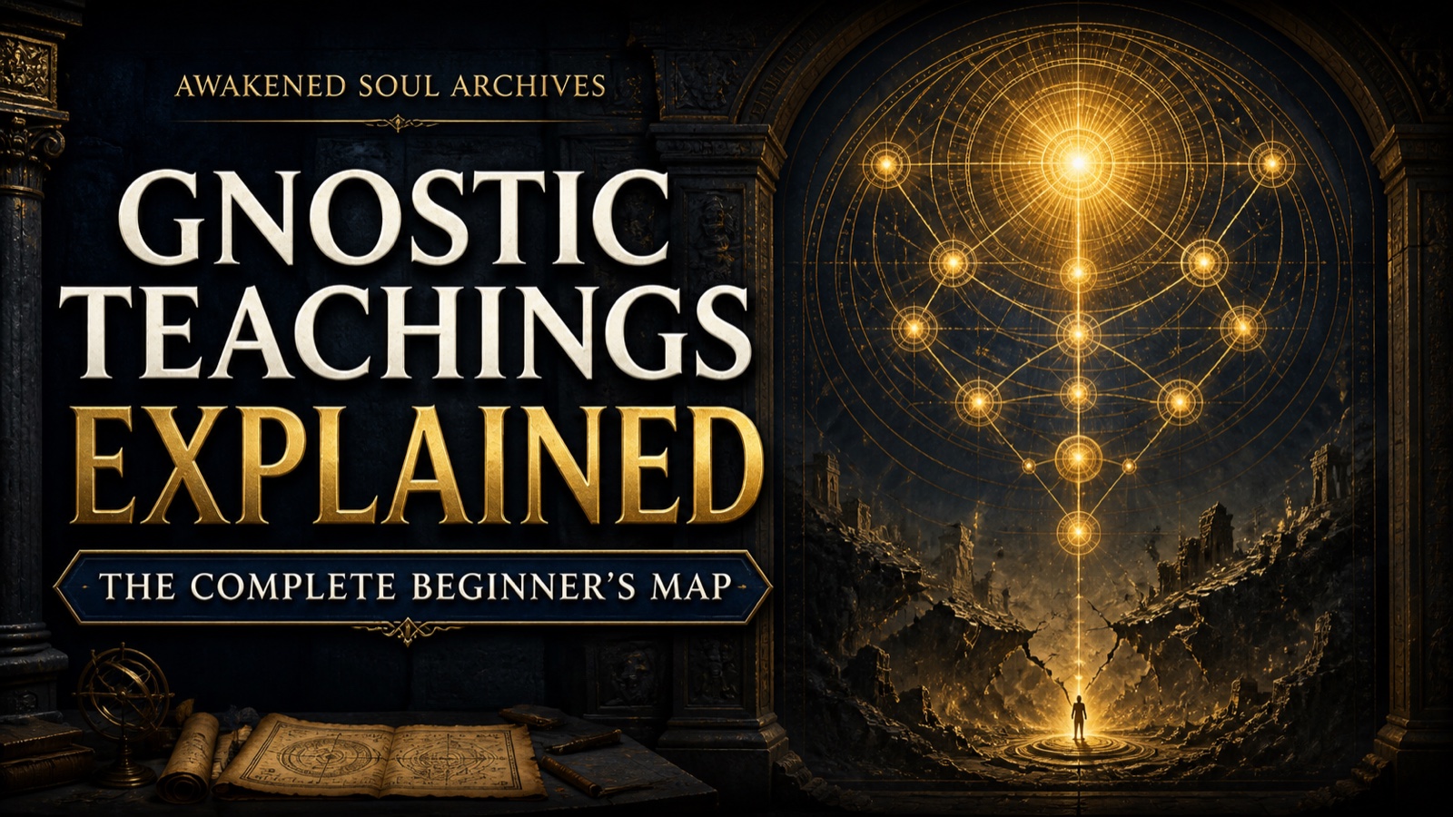 Gnostic Teachings Explained — The Complete Beginner’s Map